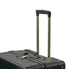 Rock Vintage Suitcases Retro 8 Wheel Spinner Luggage (Black, Navy, Cream, Pink)