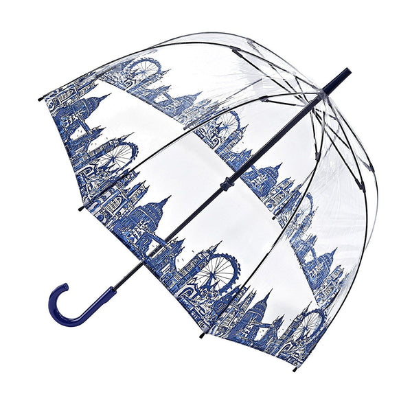Fulton Birdcage Ladies Walking Length Dome Umbrella London Icons