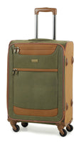 Members Boston Lightweight Imitation Suede Spinner Luggage Cases