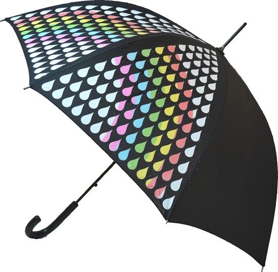 Soake Everyday Colour Changing Rainbow Auto Long Stick Umbrella