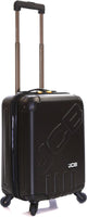 JCB - Lightweight Hard Shell Suitcase - 360 Degree Spinner Wheels - ABS Polycarbonate Hard Shell - Luggage Bags for Travel - Grey/Black/Blue