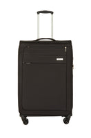 Highbury Dynamic Soft Shell Four Wheel Expandable Anti Theft Zip Luggage Cases Various Colours