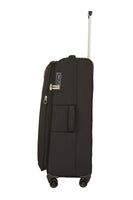 Highbury Dynamic Soft Shell Four Wheel Expandable Anti Theft Zip Luggage Cases Various Colours