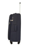 Highbury Dynamic Soft Shell Four Wheel Expandable Anti Theft Zip Luggage Cases Various Colours