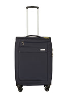 Highbury Dynamic Soft Shell Four Wheel Expandable Anti Theft Zip Luggage Cases Various Colours