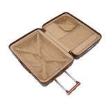 Highbury Elegance TSA Strong Hard 4 Wheel Spinner Luggage 10 Year Warranty