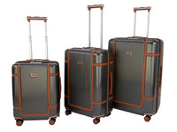 Highbury Elegance TSA Strong Hard 4 Wheel Spinner Luggage 10 Year Warranty