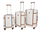 Highbury Elegance TSA Strong Hard 4 Wheel Spinner Luggage 10 Year Warranty