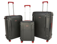 Highbury Guard TSA Strong Hard 8 Wheel Spinner Luggage 10 Year Warranty 3 Sizes and Colours