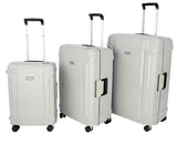 Highbury Guard TSA Strong Hard 8 Wheel Spinner Luggage 10 Year Warranty 3 Sizes and Colours