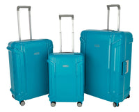 Highbury Guard TSA Strong Hard 8 Wheel Spinner Luggage 10 Year Warranty 3 Sizes and Colours