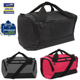 Ryanair Approved Cabin Bag, 40x20x25 cm, 20L Capacity, Lightweight Travel Holdall with Shoulder Strap, Black/Grey/Red