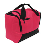 Ryanair Approved Cabin Bag, 40x20x25 cm, 20L Capacity, Lightweight Travel Holdall with Shoulder Strap, Black/Grey/Red