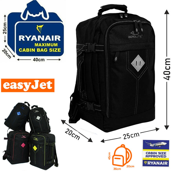Carry On Backpack 40x20x25 Ryanair Cabin Flight Bag Travel Luggage Shoulder  Bag