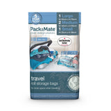 Pack Mate Home & Travel Roll Bag Set of 4 Bags (1S, 2M, 1L)
