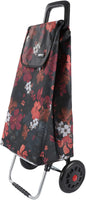 Highbury 2 Wheel 67Ltr Large Shopping Trolley Black, Navy, Floral