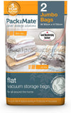 Packmate VacuSac 2 Piece Jumbo Flat Vacuum Storage Bags 2 x Jumbo