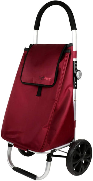 Highbury 2 Wheel 52 LTR Large Shopping Trolley Strong Heavy Duty Adjustable Frame