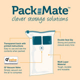 Packmate VacuSac 2 Piece Extra Large Flat Vacuum Storage Bags 2 XL