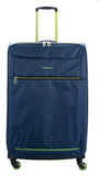 Highbury/DUA Trend Expandable Luggage Cases In Black/Navy/Grey