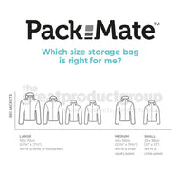 Pack Mate Home & Travel Roll Bag Set of 4 Bags (1S, 2M, 1L)