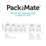 Pack Mate Home & Travel Roll Bag Set of 4 Bags (1S, 2M, 1L)