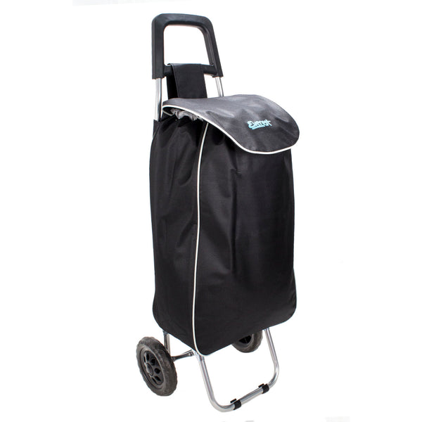 Everest Lightweight Shopping Trolley Carbon Steel Frame 39L