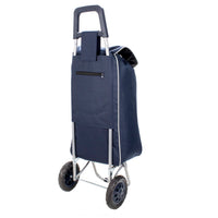 Everest Lightweight Shopping Trolley Carbon Steel Frame 39L