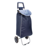 Everest Lightweight Shopping Trolley Carbon Steel Frame 39L