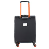 Highbury/DUA Trend Expandable Luggage Cases In Black/Navy/Grey