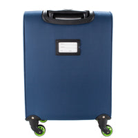 Highbury/DUA Trend Expandable Luggage Cases In Black/Navy/Grey