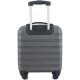 Highbury Easy Underseat 2nd Cabin Case 45x36x20 Easy Jet/Jet 2/Virgin Thomas Cook Approved 4 Wheel Spinner