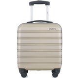 Highbury Easy Underseat 2nd Cabin Case 45x36x20 Easy Jet/Jet 2/Virgin Thomas Cook Approved 4 Wheel Spinner