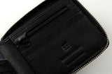 Redbrick Mens Genuine Leather Zip Around Wallet RFID Blocking, Credit Card Holder Bifold Wallet with Zip Coin Pocket for Men, with Gift Box