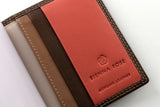 Sienna Rose Womens Soft Genuine Leather Compact Credit Debit Id Card Holder Case with RFID Protection Hold Upto 40 Cards