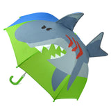 DUA 3D Kids Dome Umbrella Shark