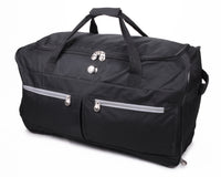 Large 80L Wheeled Rolling Trolley Holdall Bag on Wheels