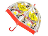 Bugzz Kids Printed Clear Dome Umbrella