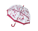 Bugzz Kids Printed Clear Dome Umbrella