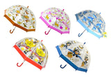 Bugzz Kids Printed Clear Dome Umbrella