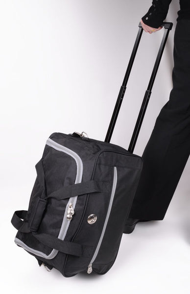 Cabin 33L Wheeled Rolling Trolley Holdall Bag Hand Luggage RyanAir Eas bagsandluggage
