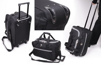 Cabin 33L Wheeled Rolling Trolley Holdall Bag Hand Luggage RyanAir Easyjet