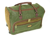 Compass Cabin Wheeled Holdall Travel Bag Trolley Cases Luggage Duffle Olive Tan