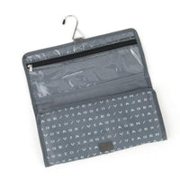 Domopak Living Cosmetic Beauty & Toiletries Travel Bag Organiser Wash Bag Grey