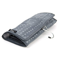 Domopak Living Cosmetic Beauty & Toiletries Travel Bag Organiser Wash Bag Grey