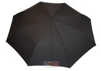 Drizzles Mens Compact Auto Umbrella - Black