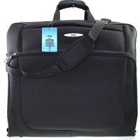 DUA Deluxe Garment Suit Carrier Wardrobe Travel Luggage Bag Black