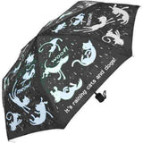 Everyday Raining Cats & Dogs Folding Umbrella
