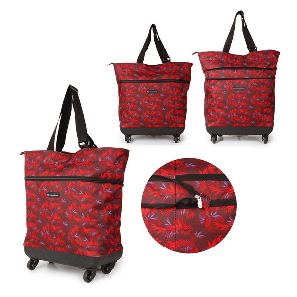 Expandable Cabin Large Wheeled Holdall Shopping Trolley Hand