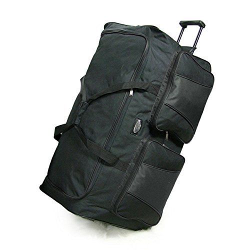 Extra Large 85cm Heavy Duty Rolling Holdall Wheeled Duffle Bag